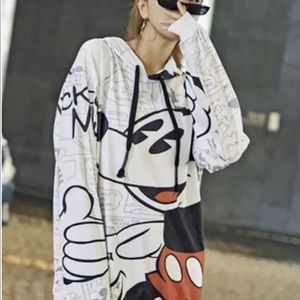 Mickey Mouse Hoodie Sweater Cartoon Comic